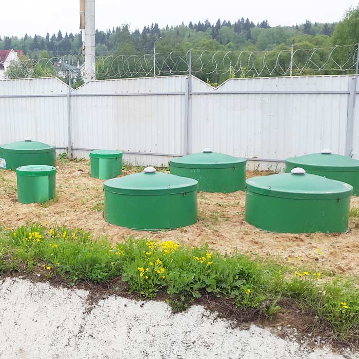 Хозяйственно-бытовой сток - 400 м3 в сутки, коттеджный поселок, Московская обл.