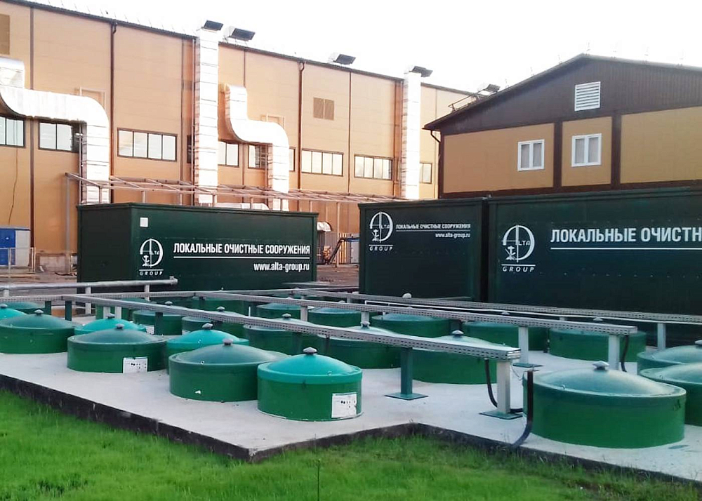 Хозяйственно-бытовой сток - 50 м3 в сутки, предприятие по перегрузке мусора, МО
