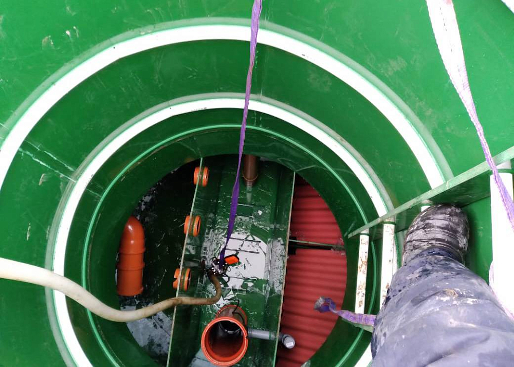 Ливневый сток - 10м3, городские очистные, г. Октябрьск, Самарская обл.