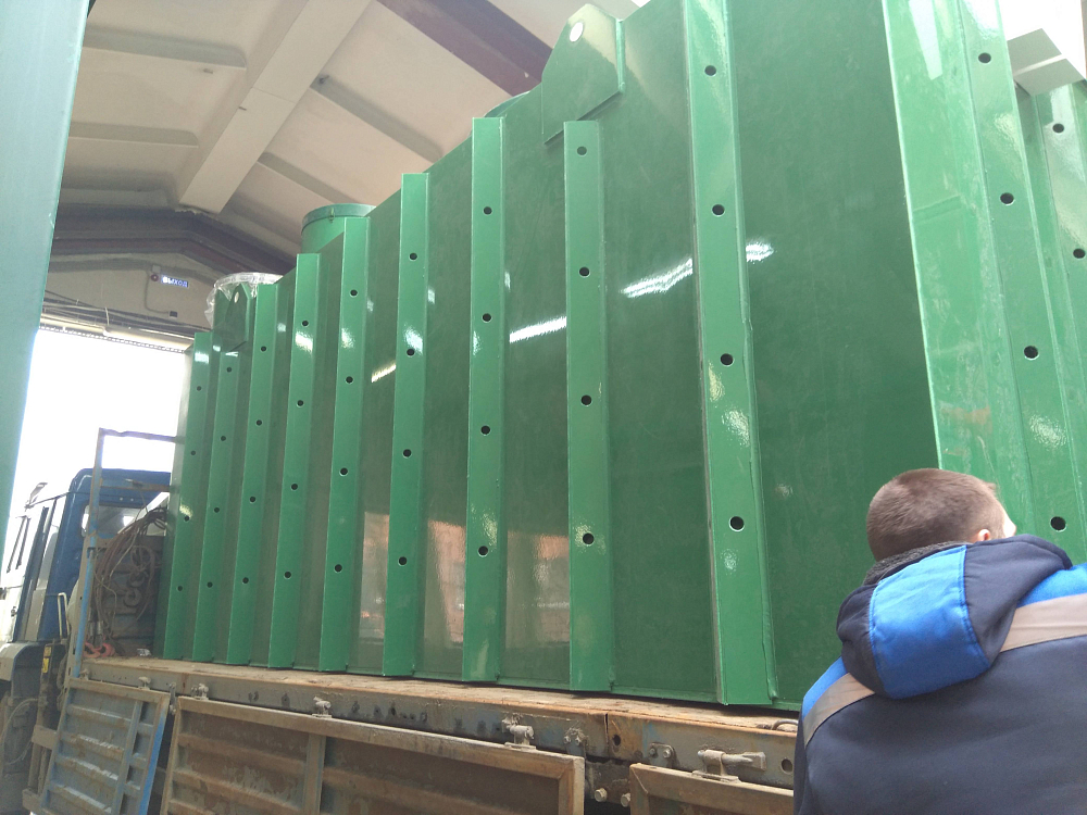 Хозяйственно-бытовой сток - 20 м3 в сутки, коттеджный поселок "Новорижские ключи", МО